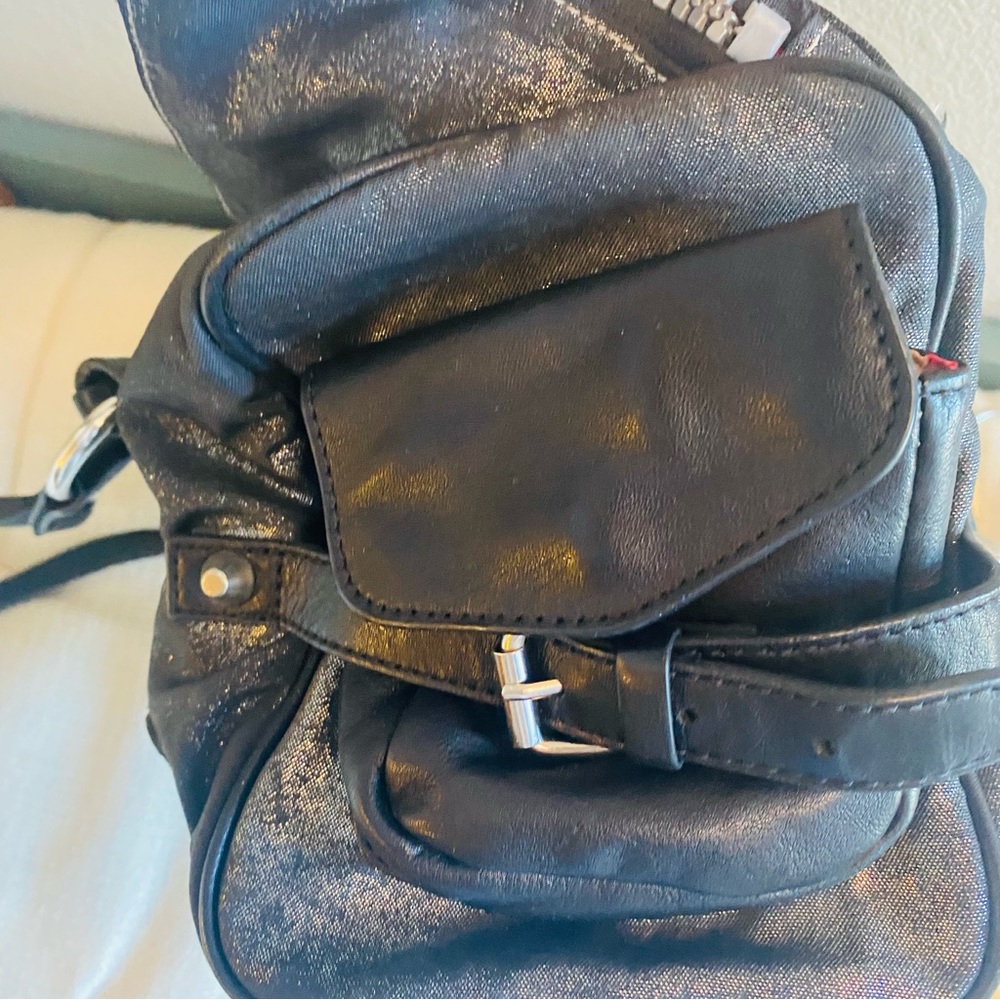 KIPLING FERGIE Black Kisses Lined Bag Y2K - Picture 6 of 11